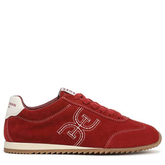 SAM EDELMAN Shoes - NEW SAM EDELMAN women's isella suede lace-up sneaker in red
